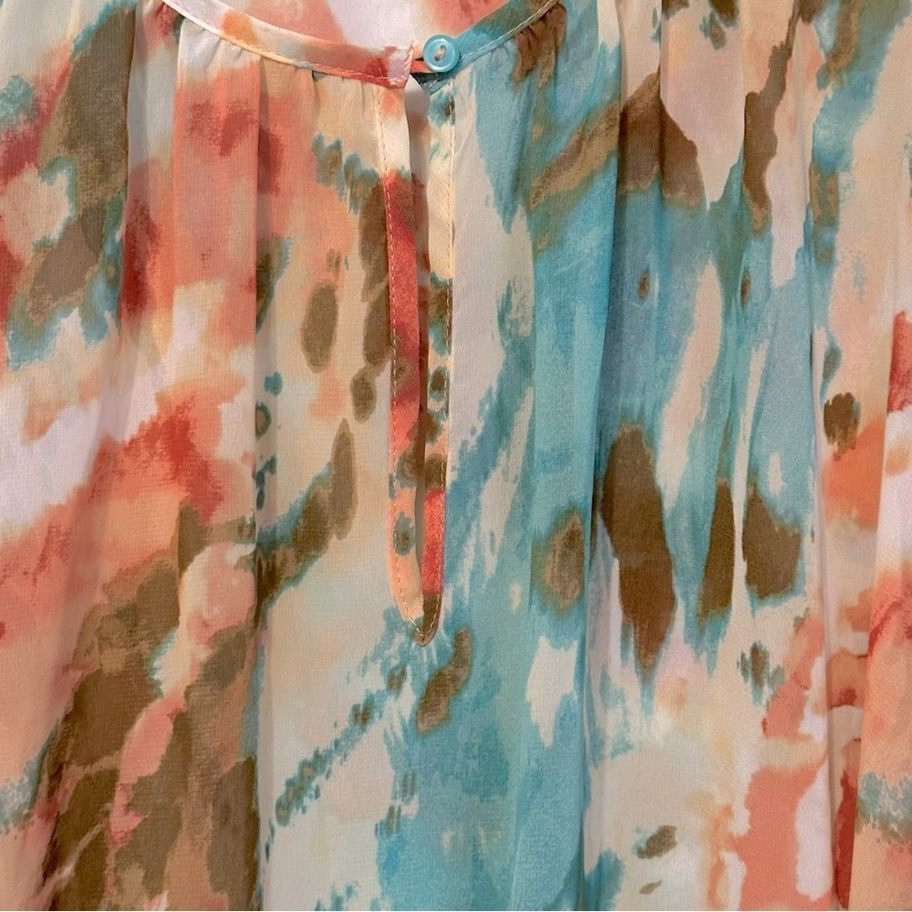 Apt. 9 Peplum Drawstring Peasant Blouse Nwt Size … - image 7